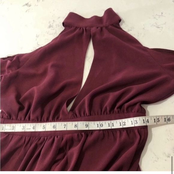 TigER Mist jumpsuit cold shoulder long sleeve S:S - Picture 14 of 16